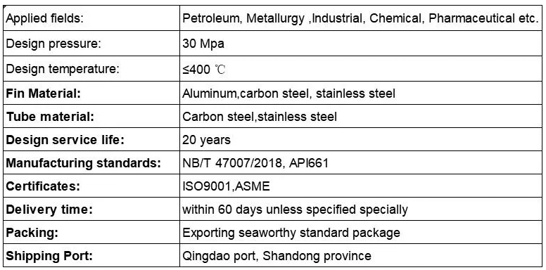 Stainless Steel Finned Tube Radiators