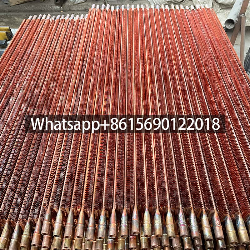 Cat D11t Copper Fin Tube Radiator for Mining