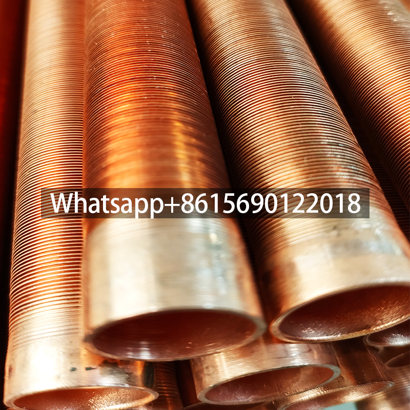 ASTM B280 Tp2 Seamless Copper Tube Inner Grooved Fin Tube for Refrigerator Condencer