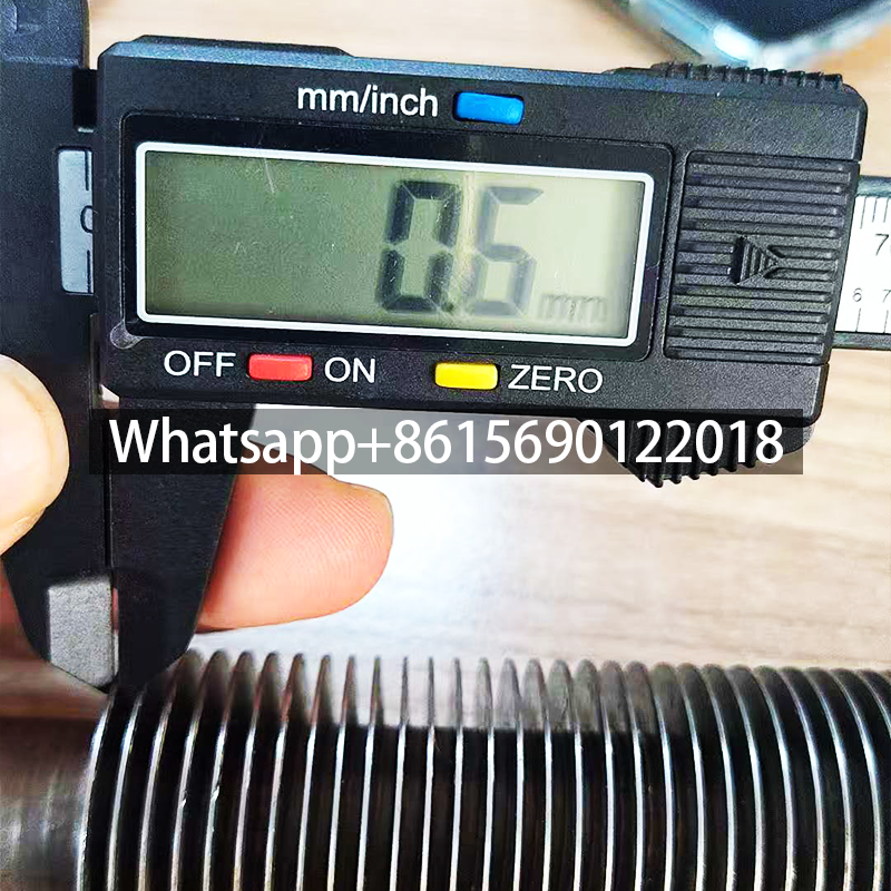 Fin tube size and appearance inspection‌