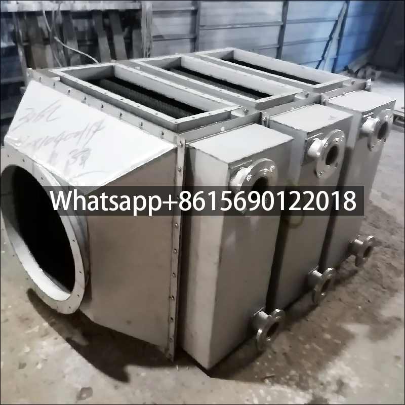Flue gas waste heat recovery heat exchanger