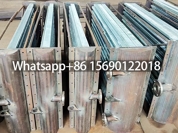Hot dipped galvanized oval fin tubes heat exchanger