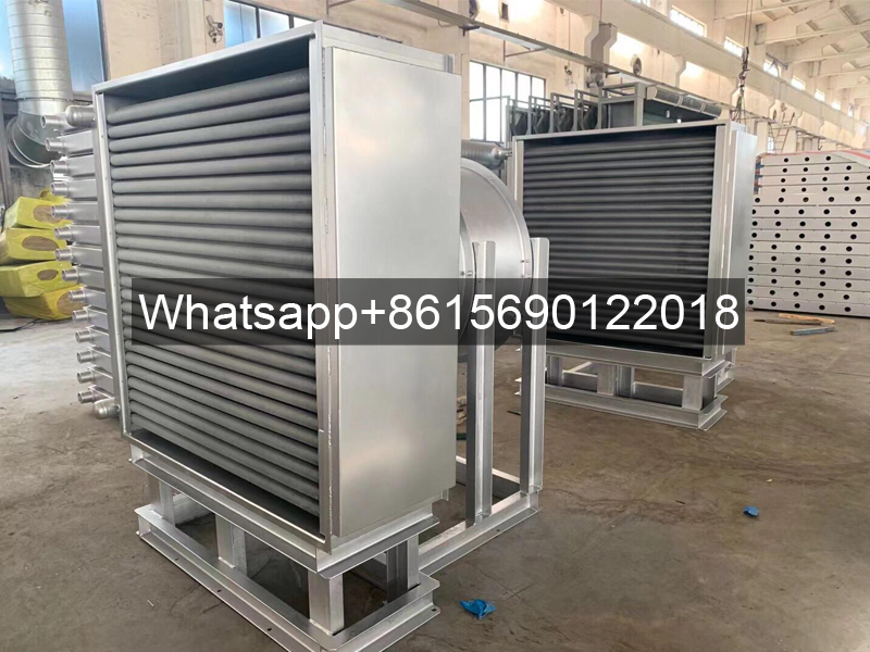 Energy saving air cooled heat exchanger with fans