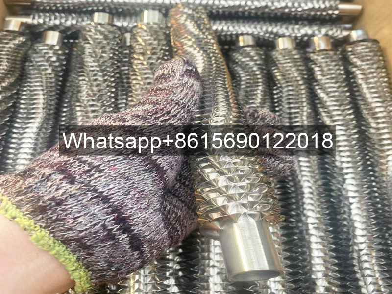 Stainless steel corrugated finned tubes‌