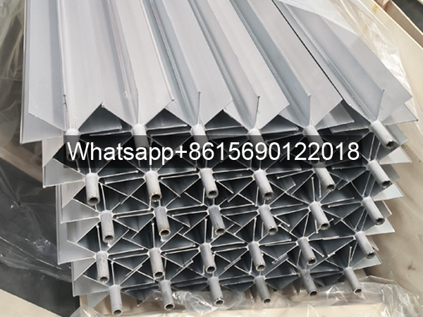 Star type aluminium fin tube for ambient vaporizers