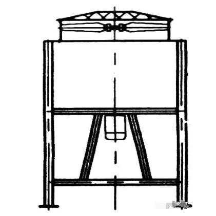 Vertical fin fan cooler