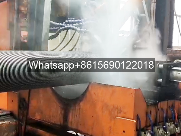 High frequency finned tube welding machine