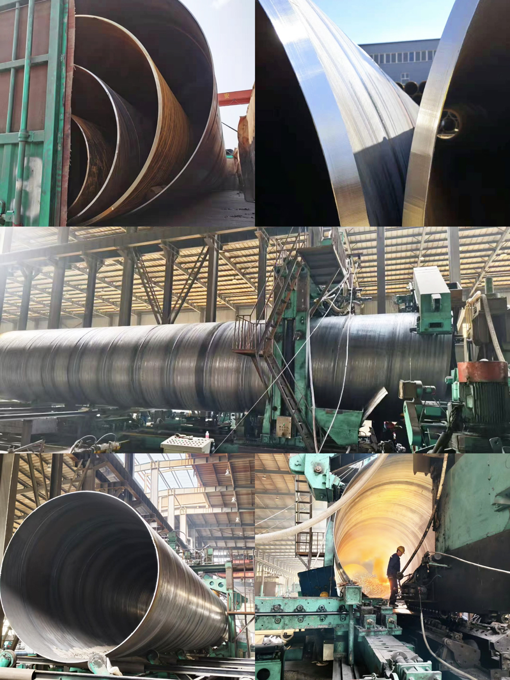 SSAW Spiral Welded Pipe Manufacturer Ssaw spiral welded pipe manufacturer