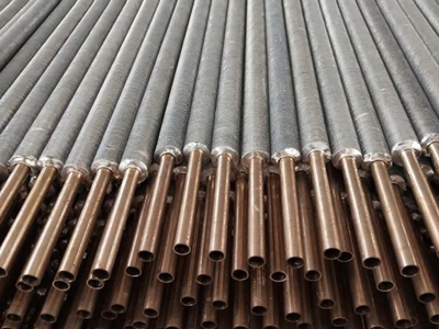 Copper alloy fin tubes for heat exchanger