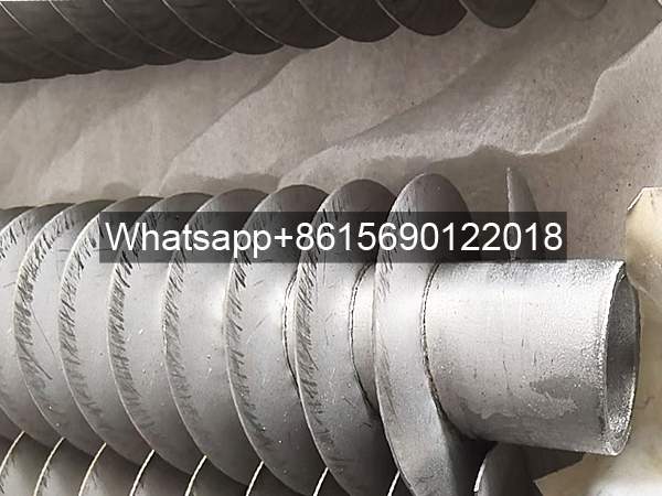 Laser welded stainless steel finned tube